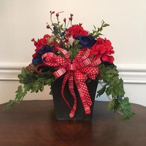 Patriotic Floral Arrangement/Centerpiece